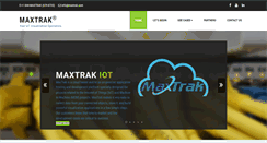 Desktop Screenshot of maxtrak.com